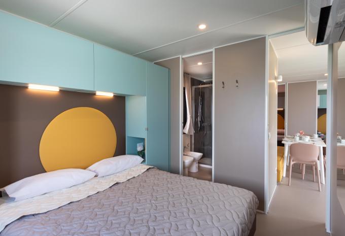 Beispiel Familien Suite Mobile Home Maxicaravan Terrasse