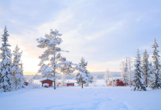 Winter in Lappland