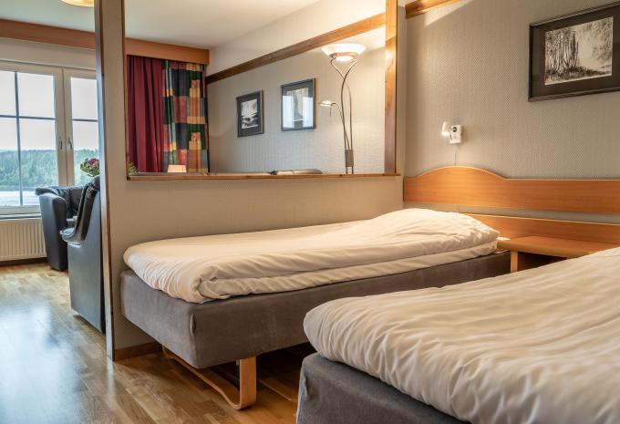Komfortzimmer im Hotel Storforsen
