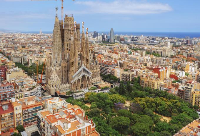 Barcelona - Flugreise