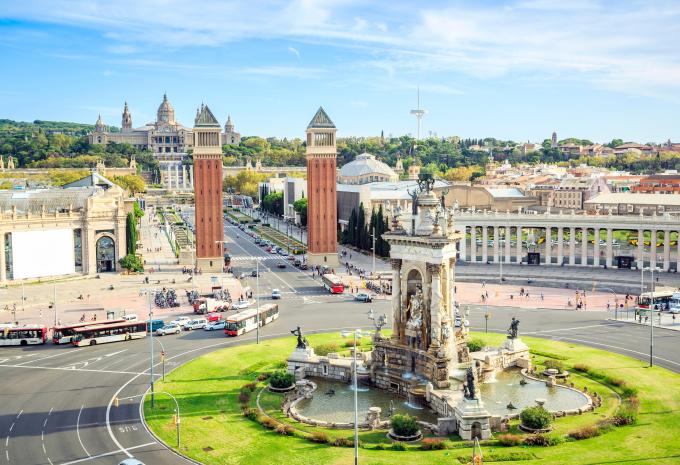 Barcelona - Flugreise