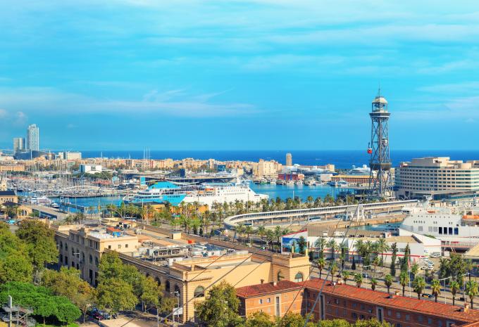 Barcelona - Flugreise