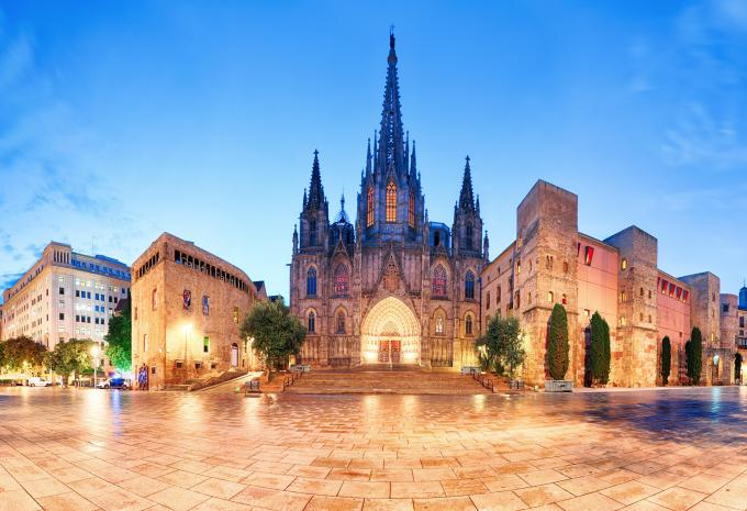 Barcelona - Flugreise