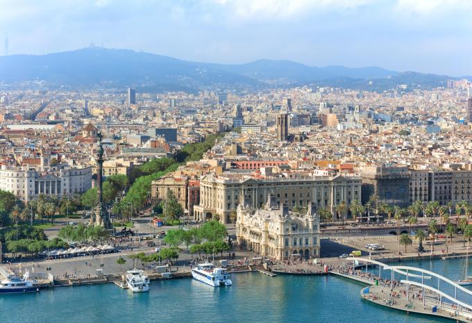 Barcelona - Flugreise