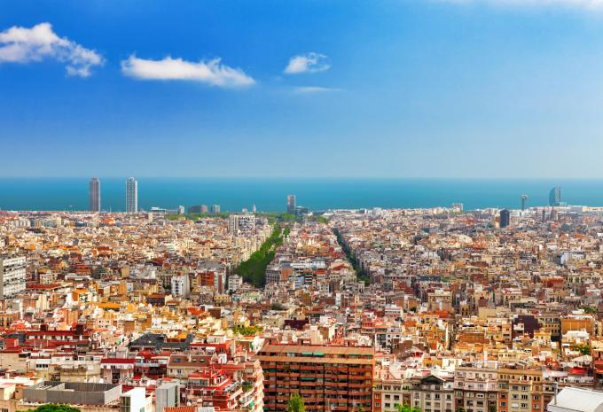 Barcelona - Flugreise