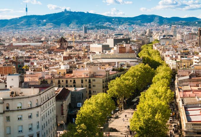 Barcelona - Flugreise