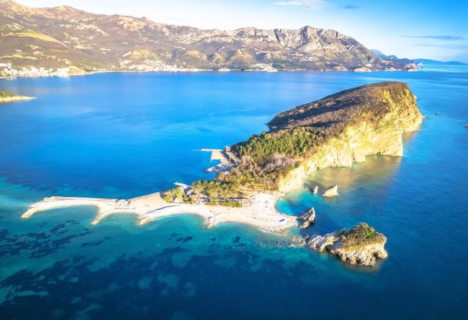 Insel Sveti Nikola bei Budva