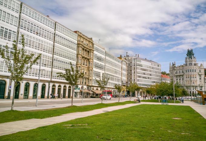 A Coruna, Spanien