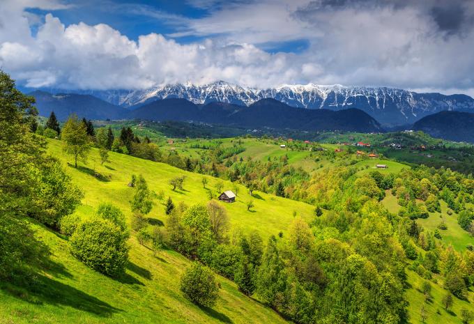Landschaft bei Brasov